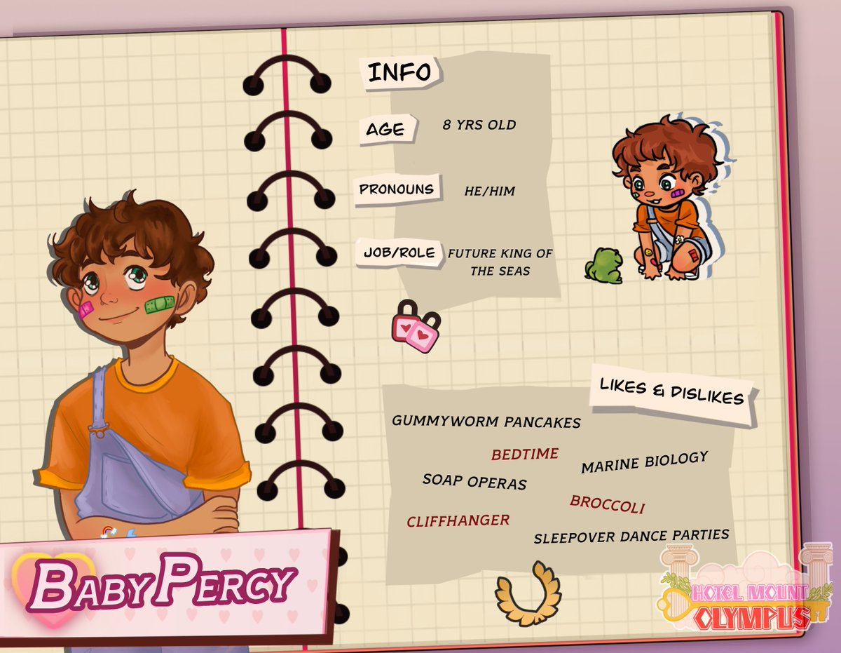 HMOlympus's tweet photo. While we all wait for our much anticipated release on Feb 13th, here’s a bit more about our characters. Starting us off with Baby Percy, the son of a God, and the cutest member of the bunch !✨
#VisualNovel #GameDev #Devlog #IndieGame #GreekMythology #HMO https://t.co/yYBq0nzXgw