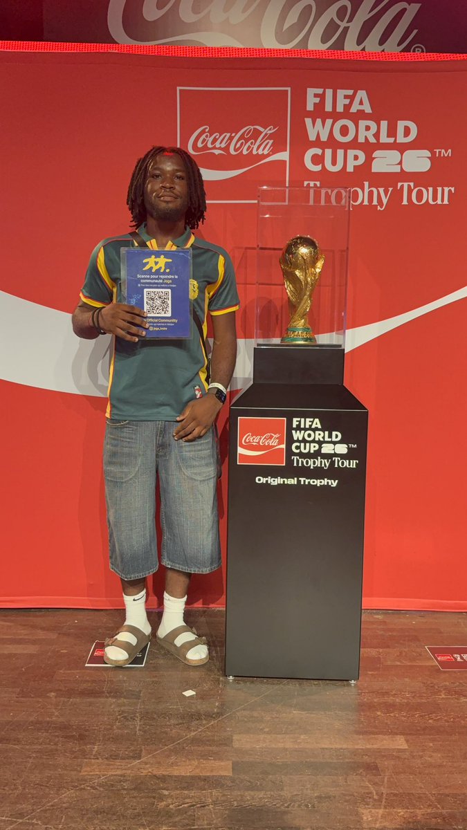 SeanKingue's tweet photo. JOGA🌍 #WorldCup2026 https://t.co/o2tqpbVCGd