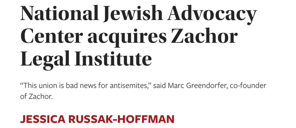 MarkGoldfeder's tweet photo. Proud to announce the latest evolution of @NJACLaw:
Welcome aboard, @ZachorLegal! 
Together we are stronger, better, faster, and sharper.
https://t.co/2c2M4y2La0 https://t.co/mr3Dd54TRz