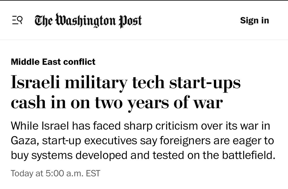 “Cash in on” is such an outrageous choice of words.

You misspelled GENOCIDE <a href="/washingtonpost/">The Washington Post</a>.