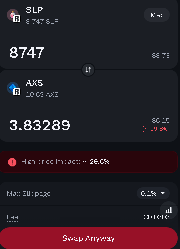 Sabao87's tweet photo. Why 30%???? @Ronin_Network @AxieInfinity https://t.co/7yXCj6Qoh0
