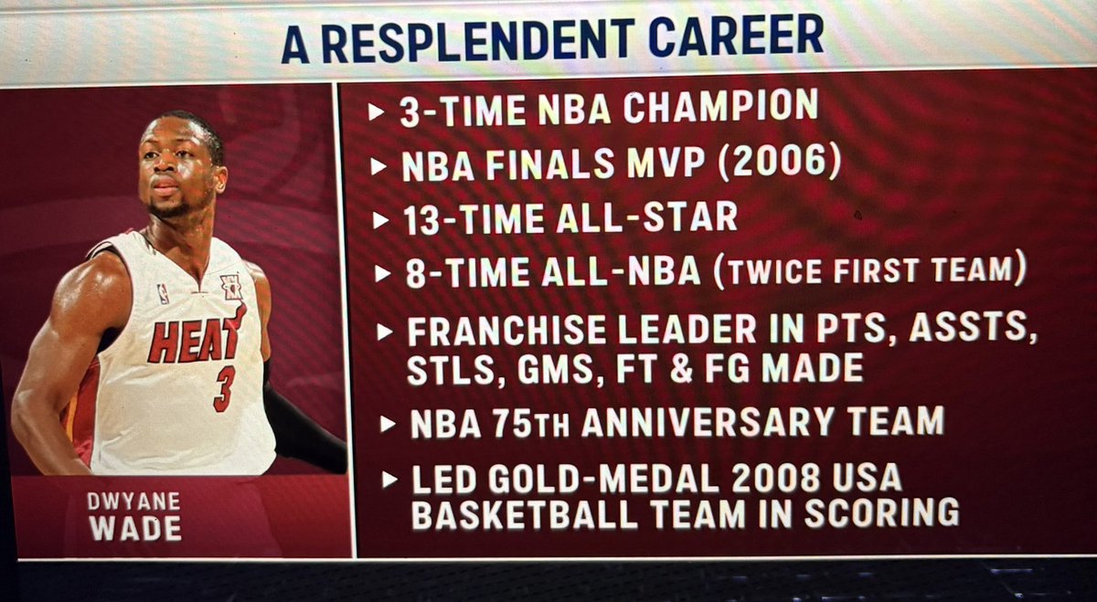 They don’t make the em like Dwyane Wade anymore 🥹
