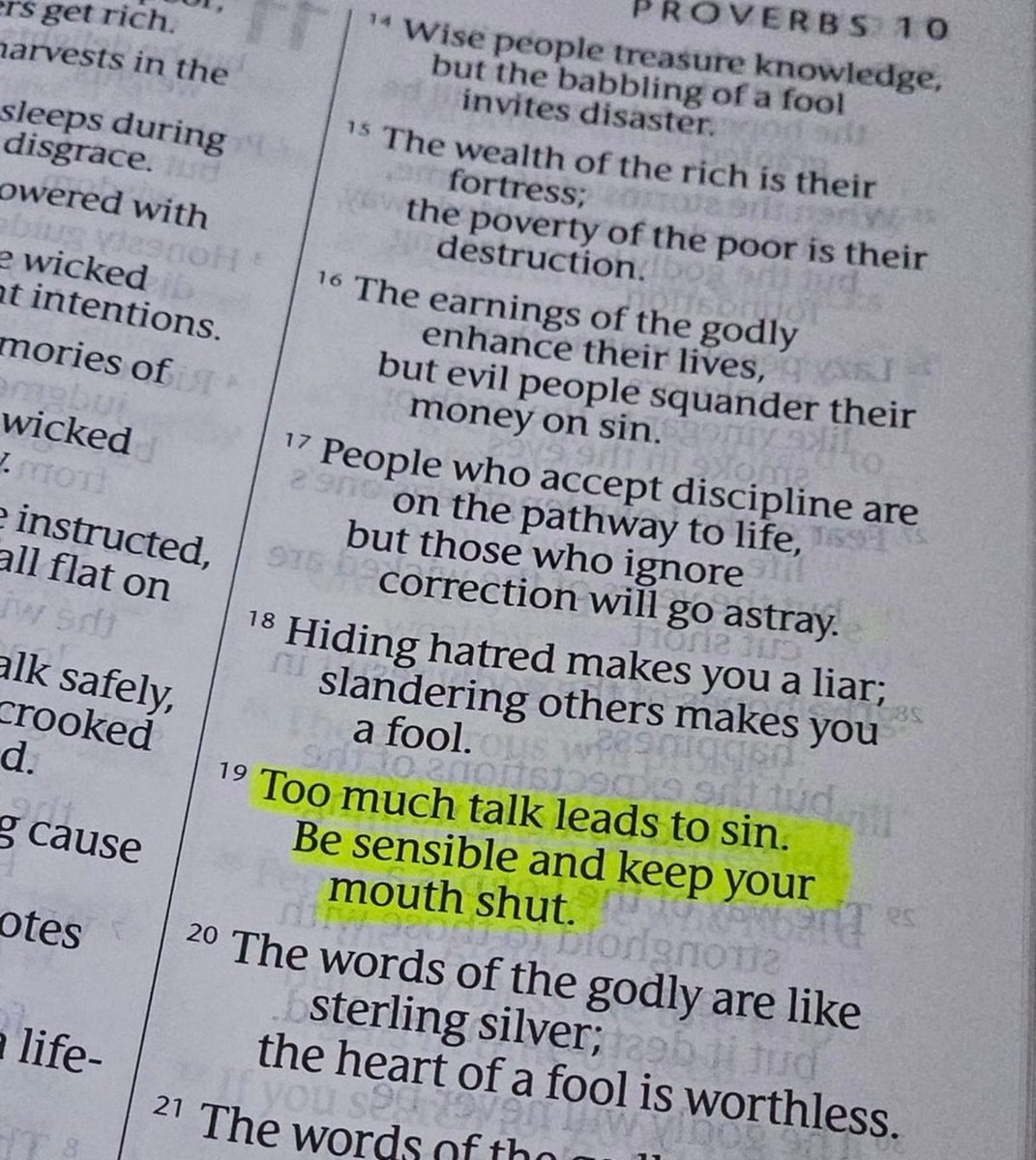 livechristian1's tweet photo. We all need this lesson sometimes.

Proverbs 10:19 https://t.co/aJEYXIdZ3O