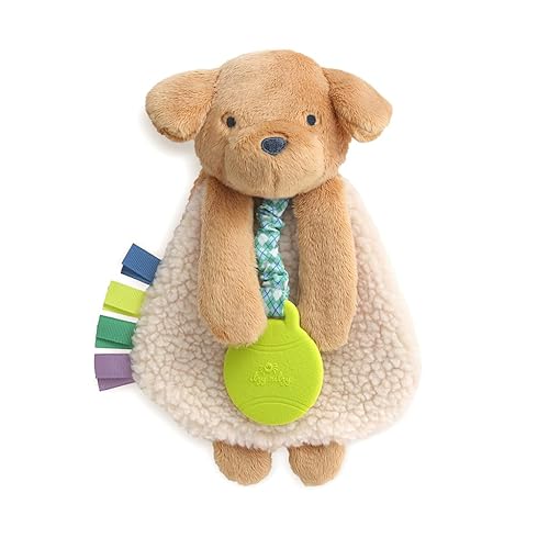 I just received Itzy Ritzy - Itzy Lovey Including Teether - Baby Lovey with Teether, Textured Ribbons &amp; Dangle Arms - Features Crinkle Sound, Sherpa Fabric and Minky Plush (Puppy) - Puppy from notcisea via Throne. Thank you! throne.com/maybepastel #Wishlist #Throne