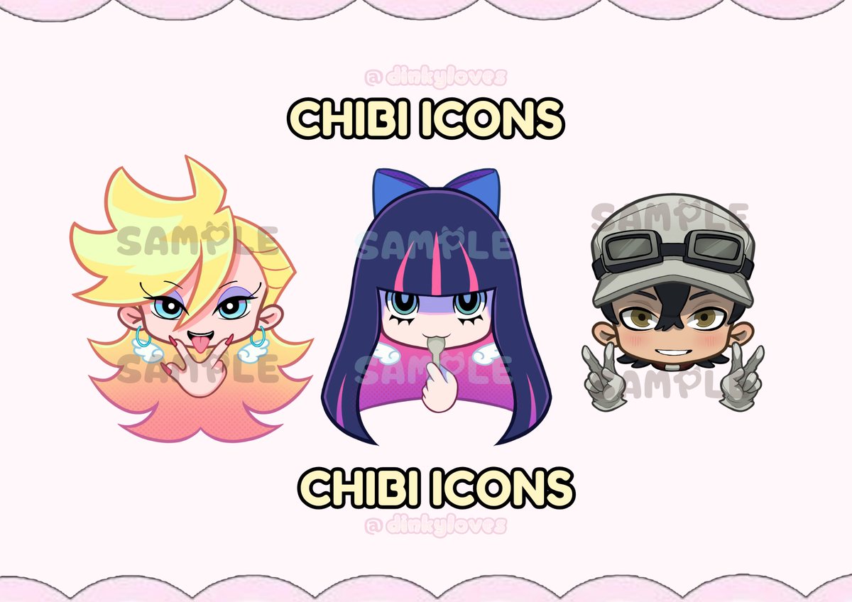 Dinkyloves's tweet photo. Chibi icon commissions for only $10!!! ^0^ 
Come request while you can! 🍡

🌸 Vgen Link: https://t.co/UiuCCtwKum

#vgen #vgencomm #ArtCommission #chibi https://t.co/5Zp6e5gqmM