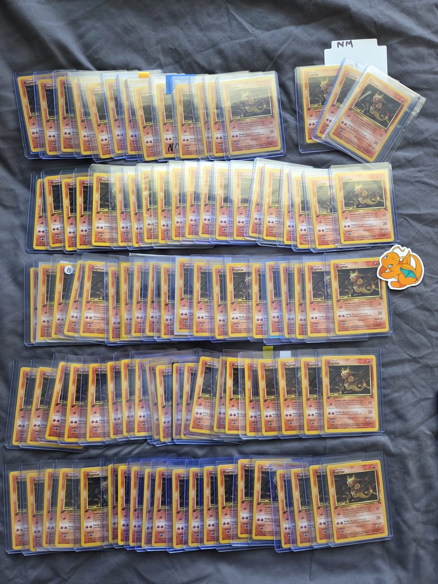 Collectors understand Buy and Hodl! $MAGMA

NM Magmar 3 Months TCG Chart. 
Wild what a few collectors can do.