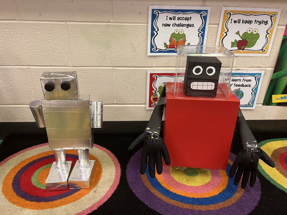 Roz, the Wild Robot, has found a new habitat…here is round 1 presented today. 🤖 <a href="/ChristianaES1/">Christiana ES</a>