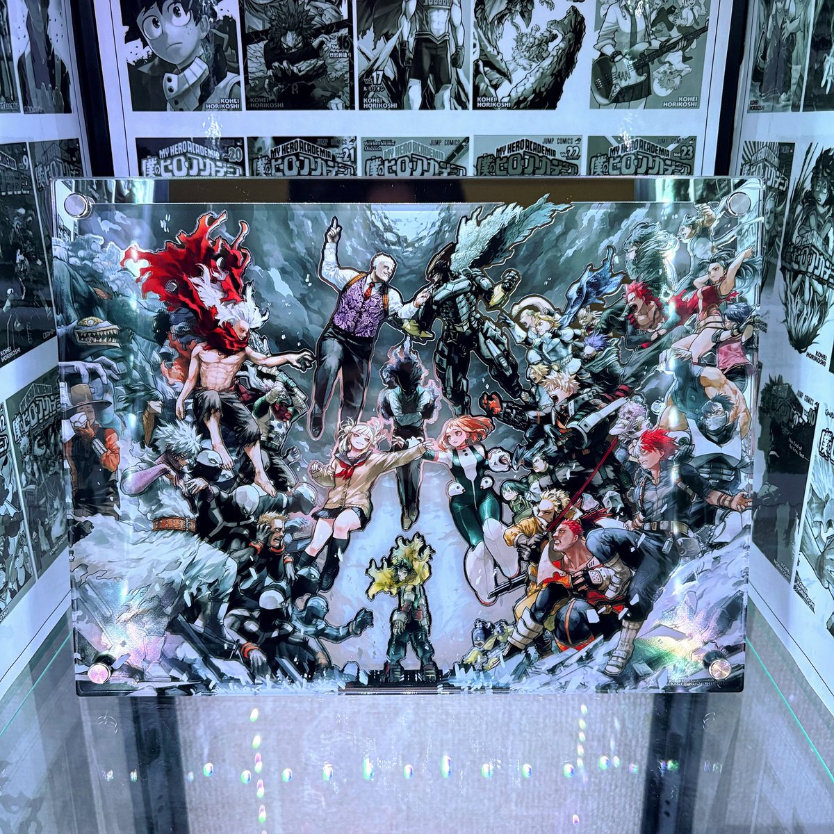 僕のヒーローアカデミア原画展』 ジオラマティックジオラマパネル 遂に