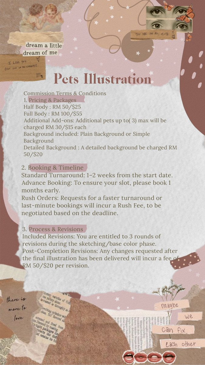 TashRsd's tweet image. Hi, open for commission, rt is much appreciated🩷
Nak cari duit lbih cause got bills to pay and mouth to feed👌
Thank u in advnced!