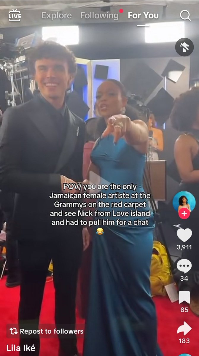 Ola_Core17's tweet image. JAMAICAN CREAMERS!!! NIC AND LILA IKÉ!!!! WTF