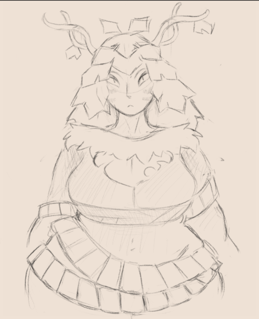 some random pokegirls clefable, gardevoir and wo-chien (yes, were going digital now)