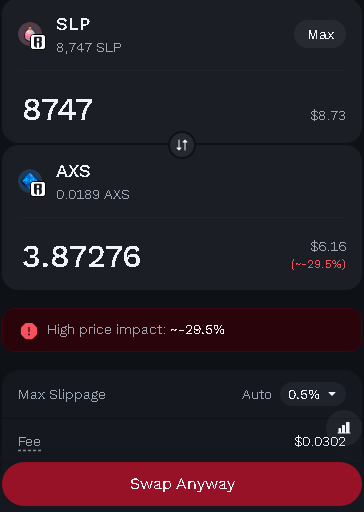 Sabao87's tweet photo. @Jihoz_Axie Why you don't just simply put AXS more usefull? Why create another token where the other's fail? You are just draining wallets from innocent people like always. Axie is a good project but in the wrong hands. 
Thieves, why 30%?? https://t.co/RsKNIOjtUY