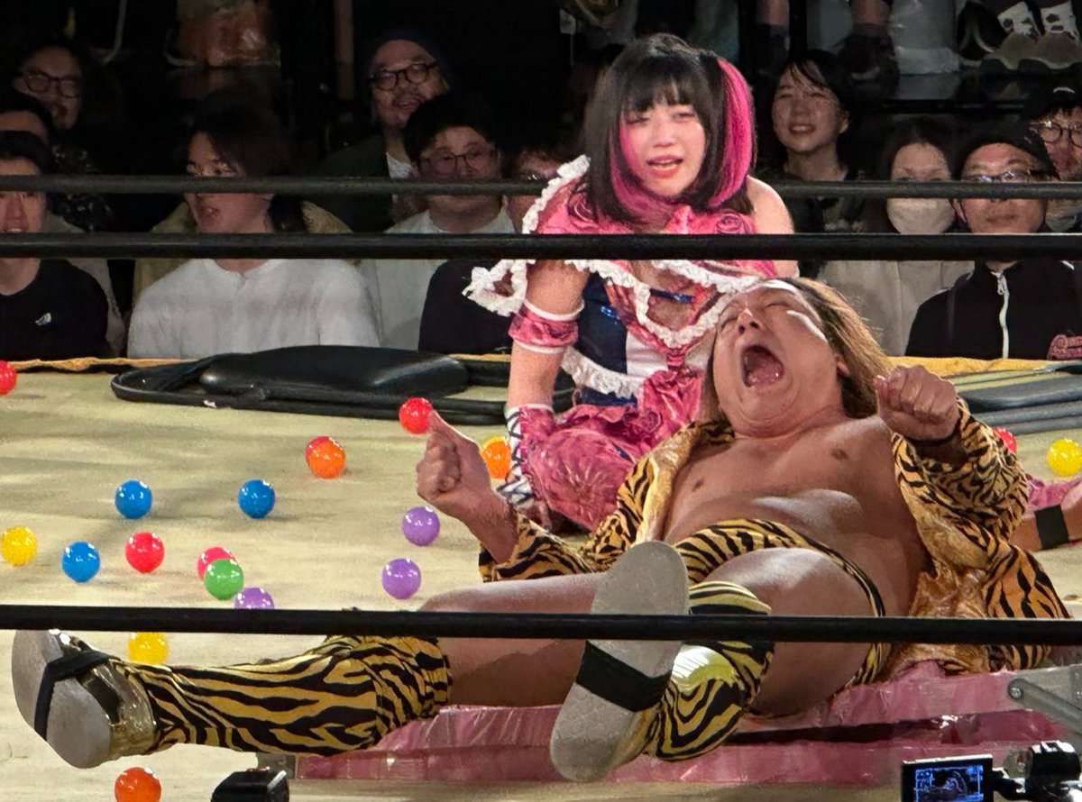 試合してレフェリーして試合してマイクする🥰そんな団体です<a href="/uptownpw/">アップタウン</a> は、ただただ楽しく激しい…