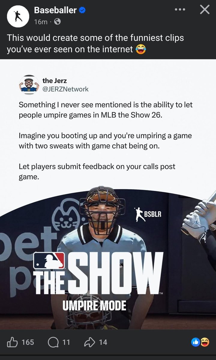 Dullydevilz's tweet image. Congrats, you made it to the Facebook baseball fan group page. Lol.