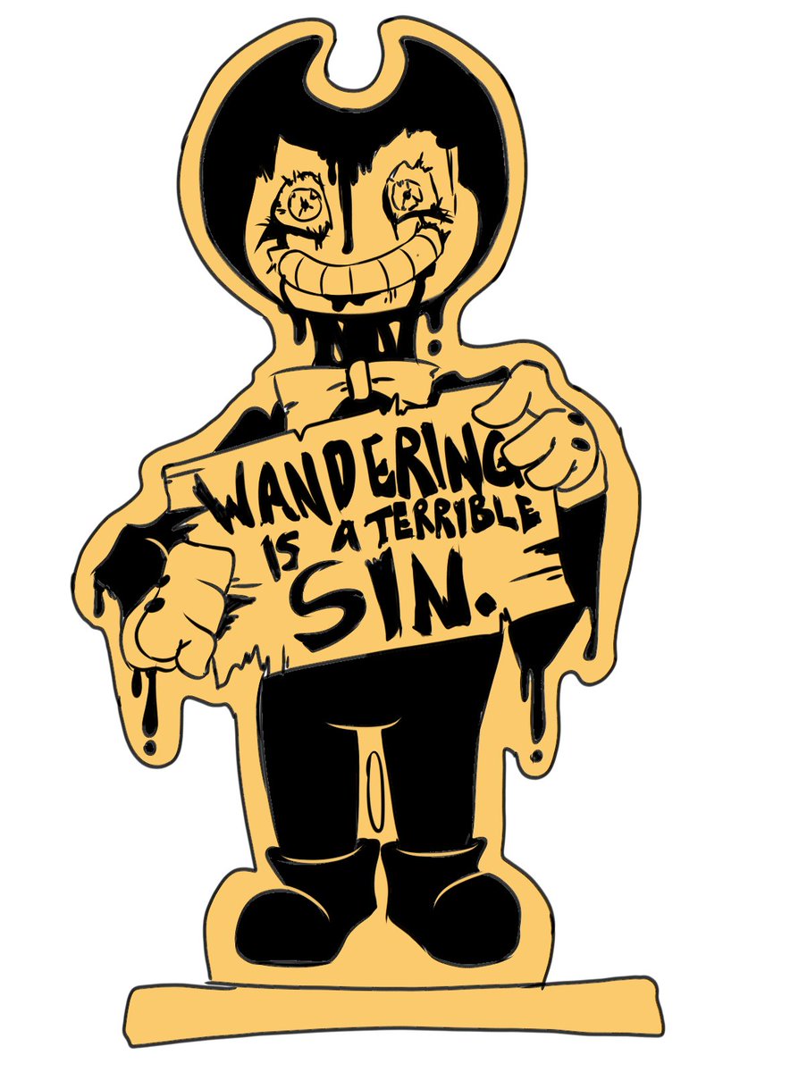 Bendy and Boris cutouts for my friend's game hehe

#Bendy_and_the_ink_machine #bendy #boris #BATIM #fanart