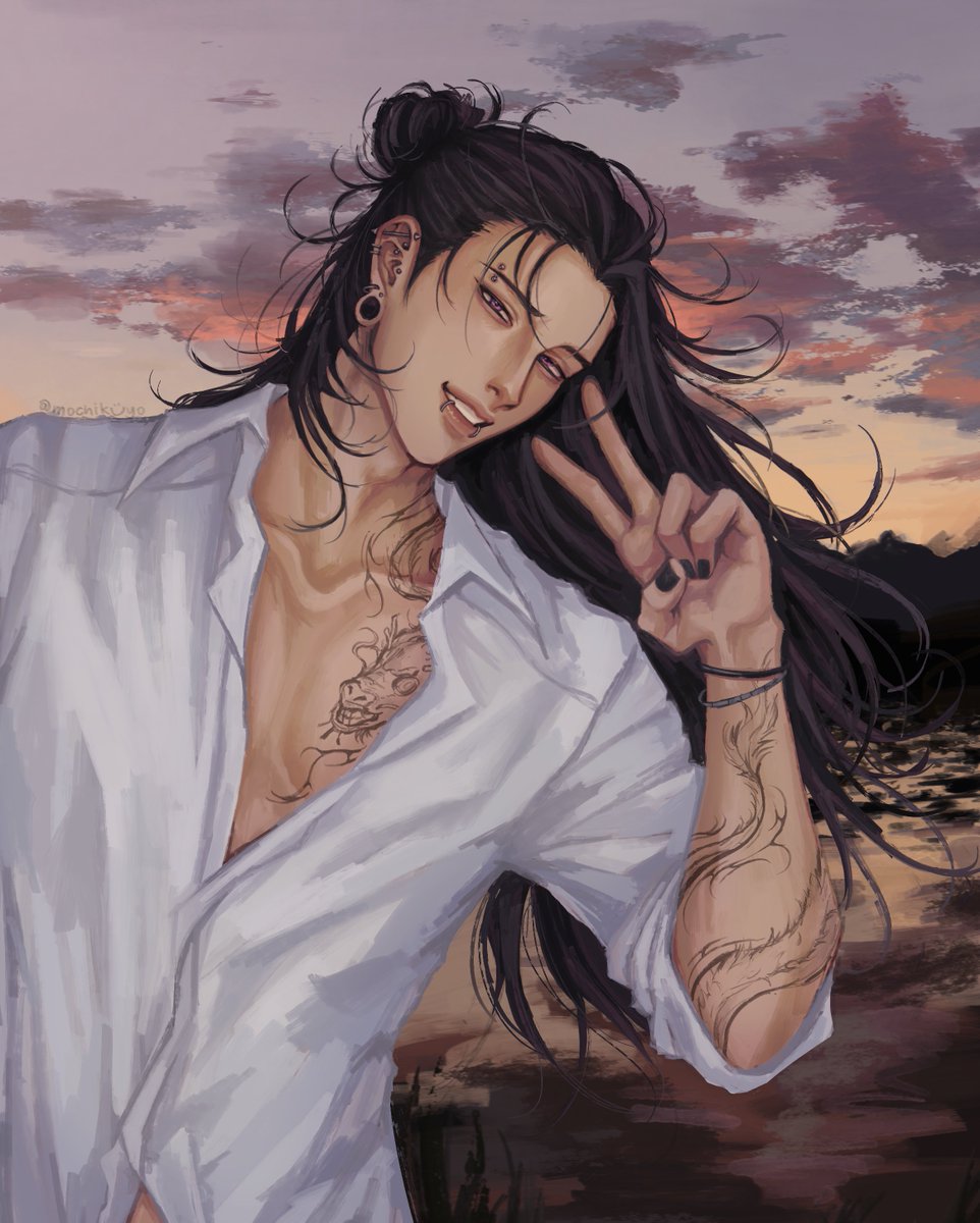 happy birthday suguru geto <3 

#sugurugeto #geto #getosuguru #jujutsukaisen #jjk #夏油傑生誕祭2026