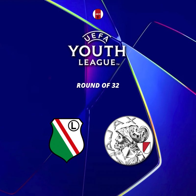 𝙐𝙔𝙇 𝙈𝘼𝙏𝘾𝙃𝘿𝘼𝙔 ✨

• Legia Warsaw U19 - Ajax U19 (Round of 32)
⌚️ 14:00
📍 Wojska Polskiego Stadium
💻 AjaxTV / UEFA TV / Ziggo

#AJAXU19 #UYL #LEGAJA
