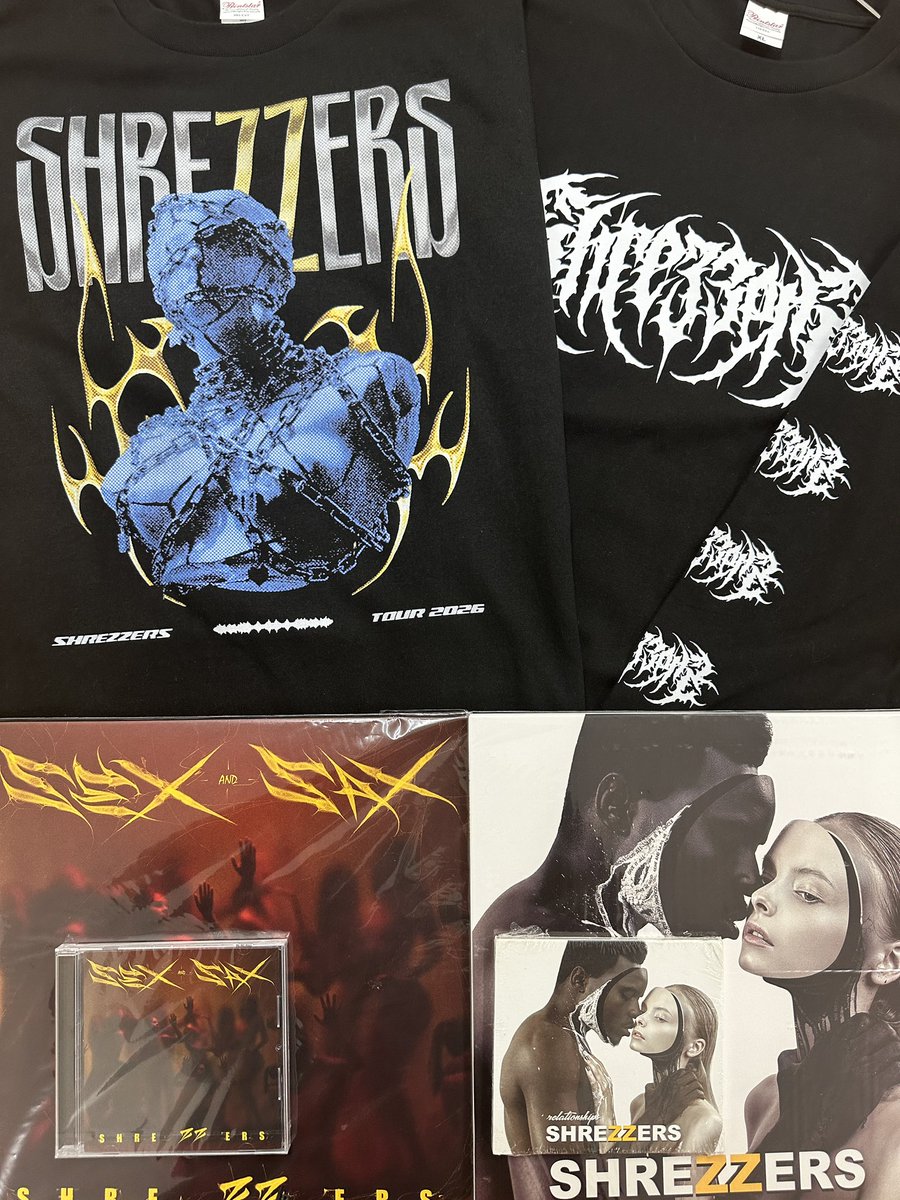 SHREZZERS / 2枚セット　メタルコア shrezzersjapan (@shrezzersjapan) / Posts / X