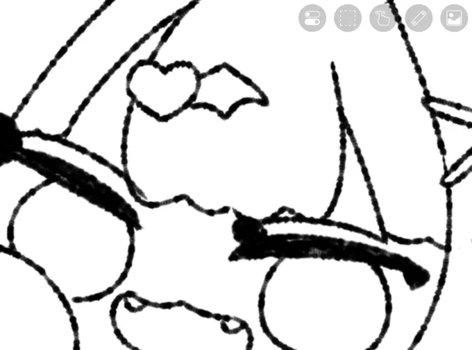 マロリクちょっとずつ描いてます…🙇‍♀️ 