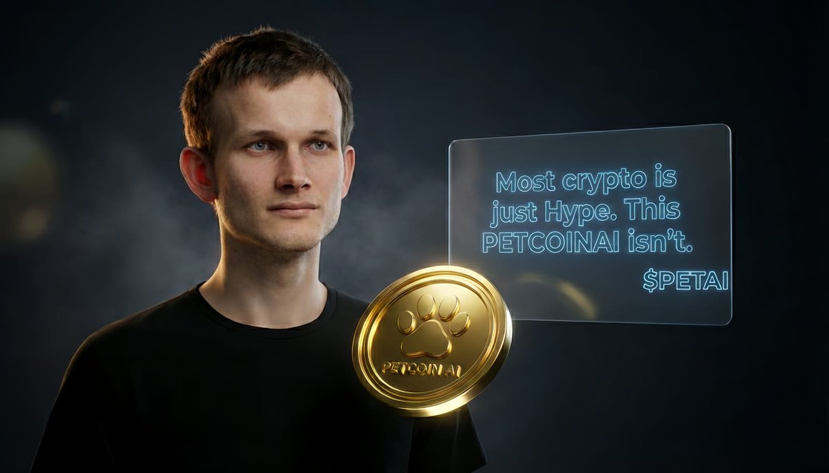 PetCoinAI2025's tweet photo. “If crypto keeps centering on gambling with no real-world use, the industry will die fast.”
— Vitalik Buterin

Most of you guys will still scroll past PetCoin AI thinking it’s also just another token.
That’s the mistake.

Here’s what you don’t see yet — and why it matters. 👇🏻

Most crypto projects build hype first and search for meaning later.
We did the opposite.

While everyone chase charts, real problems keep getting ignored: 
• Animal shelters running out of funds
• Pets being returned because of bad matching
• Vet care delayed because it’s simply too expensive

If you think crypto can’t solve real-world issues, that belief is outdated.

PetCoin AI is built pets-first, not meme-first.
Impact isn’t a future promise — it’s coded into the token itself.

No empty roadmap.
No feel-good marketing.
No “trust us” narratives.

With Just: 
• clear utility
• transparent structure
• real alignment between impact and investors

🚀 Pre-seed launching very soon.

If your Not in our Telegram group the chances are High you will mis Pre-seed
So join Now: https://t.co/VrVI8KX5SM             

#PetCoinAI #VitalikButerin #AnimalWelfare #CryptoForGood  #RealWorldUtility #Pets #BlockchainForGood #ETh #PreSeed
