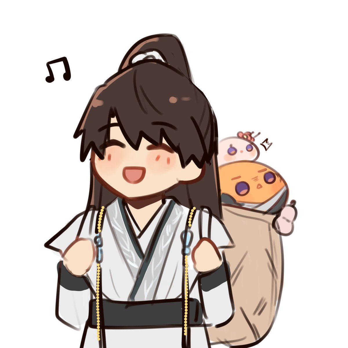 aedibaobao's tweet photo. 🍎🍏what is brother bringing home?? https://t.co/481MWhKqlj