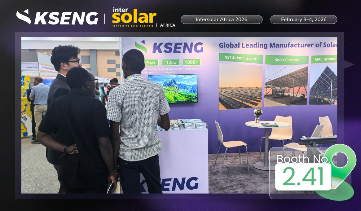 KsengSolar's tweet image. 🌏#KsengGlobalExpo Meet #KsengSolar at #IntersolarAfrica 2026!🙌🏻
We're so glad to connect with local clients on-site! Haven't met us yet? Come and talk with our expert team at Booth 2.41!💡
🌐xmkseng.com
📱 WA: +86 180 5007 9618
📧 info@xmkseng.com
#solar #intersolar