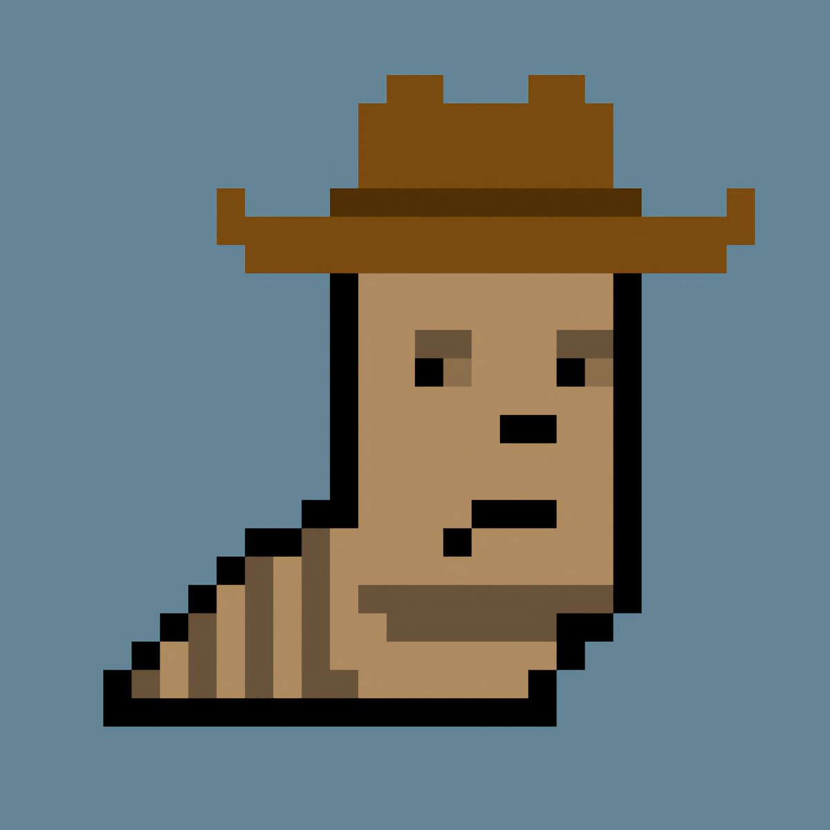 Tattoome's tweet photo. PFP rotation to Larva Lad by @larvalads. Each collection I own has it's own uniqueness which warrants rotation every now and then. Larva  Lads are entirely onchain and with many NFT collections on the verge of extinction, this is an important factor for everyone to consider. https://t.co/lnISdEFRHw