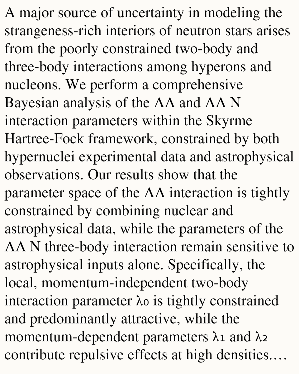 Exploring Hyperon Skyrme Forces in Multi-Λ Hypernuclei and Neutron Star Matter

X. D. Sun, S. C. Han, J. N. Hu, A. Li
arxiv.org/abs/2602.03388 [𝚗𝚞𝚌𝚕-𝚝𝚑 𝚊𝚜𝚝𝚛𝚘-𝚙𝚑.𝙷𝙴]