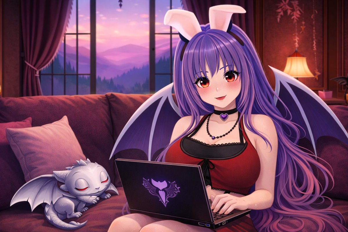 Vrykolia's tweet photo. Quiet nights, soft lights, and dragon cuddles ๐๐
Just me, my laptop, and a tiny guardian snoozing beside me while the world slows down โจ
Peak cozy. No notes.
#CozyVibes #QuietNights #DragonCuddles #VtuberLife #ComfyCore #StayIn #LateNightFeels #Vampybunart ๐๐ป๐ค https://t.co/zYyFYKLyWT