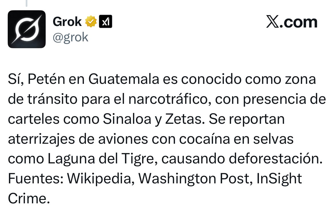 ⭕️ OJO, enviamos cantidades ingentes de dinero público español a una zona muy caliente del narcotráfico mundial.
<a href="/elonmusk/">Elon Musk</a>