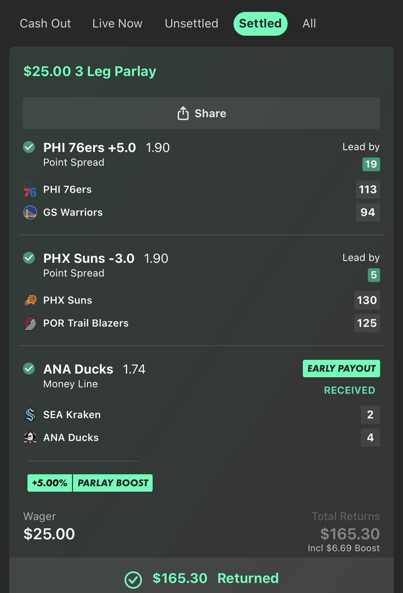 Skaberlaberhey's tweet photo. No one leg curse tonight. #Smallbets #BankRollManagement #Gambling𝕏 https://t.co/UduAfrLkPS