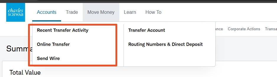 comsince's tweet image. 有没有知道为什么嘉信的 move money -&amp;gt; add external account 这个功能菜单没有了，我找客服说是系统维护无法显示菜单，这都过去几天了，之后我在嘉信的App里面搞的，中间出现无法服务，还是找他们在线客服弄了下才添加wise 外部账号成功的！