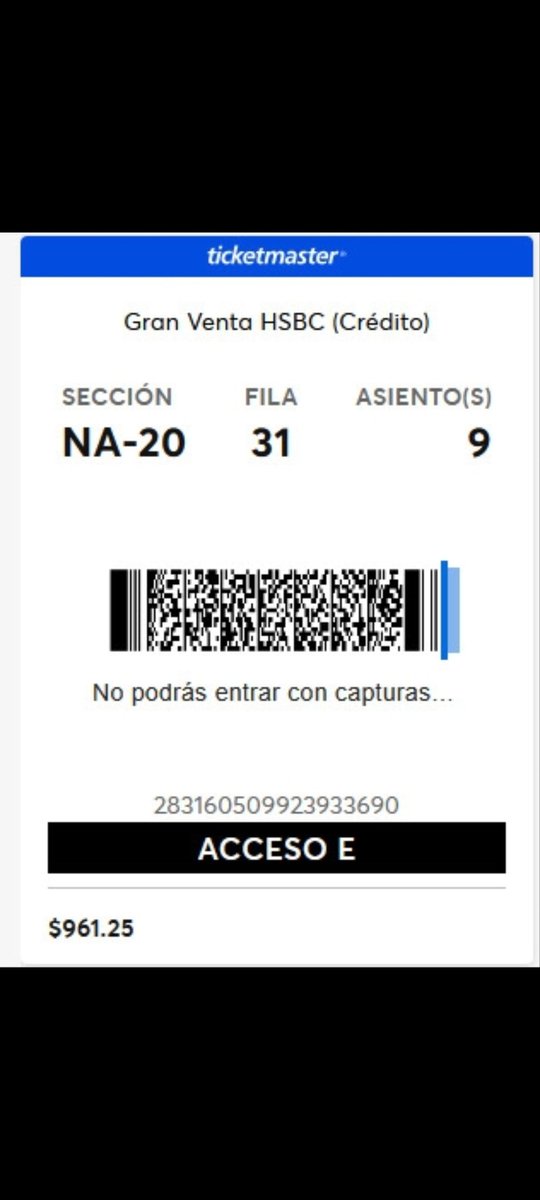ManoloO7's tweet photo. Hola, tengo 2 boletos para My Chemical Romance, Viernes 13 de Febrero en gradas, Naranja C , para transferir a Cuenta Ticketmaster. La flecha indica la sección y fila de los lugares https://t.co/xdX9jXq5hg