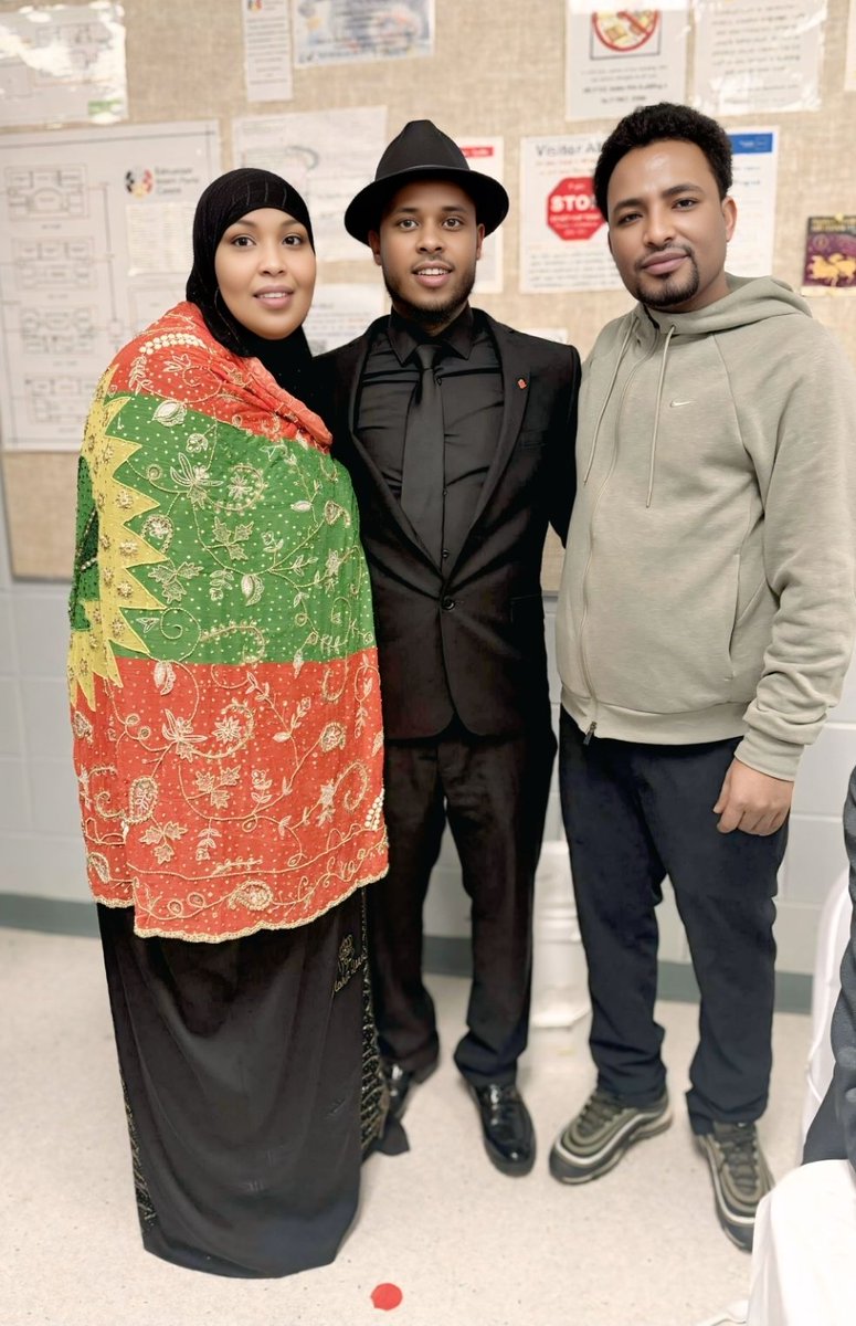 Team ORCANA: At the book launch, we had the honor of meeting many Oromo women leaders, including Na’ima Mohamed from OCANA and Saada Rashid from United Hararghee Afoshaa (Husha).

#ORCANAteam
#EdmontonOromo 
#AlbertaCommunity