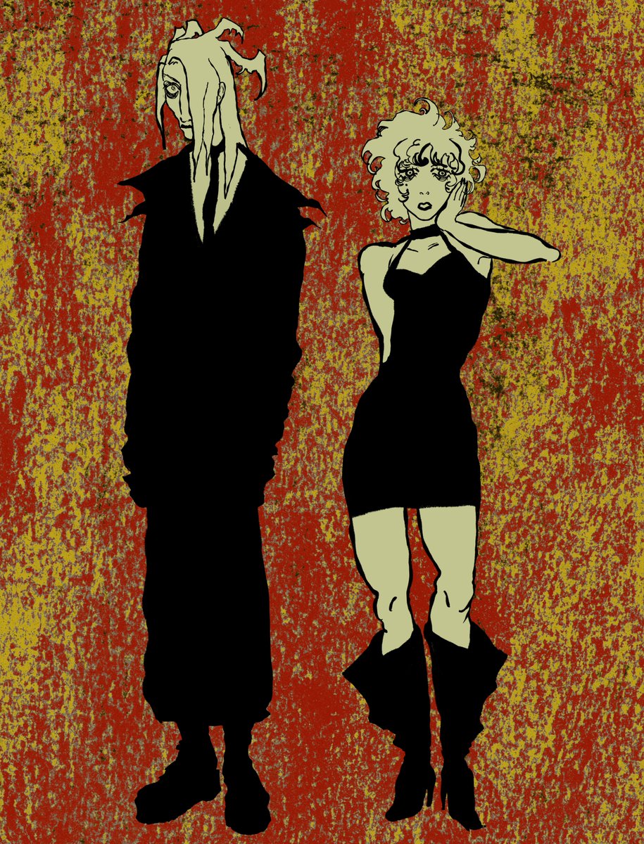 guromiau_'s tweet image. csm au creatures... them and their brutal beauty gap