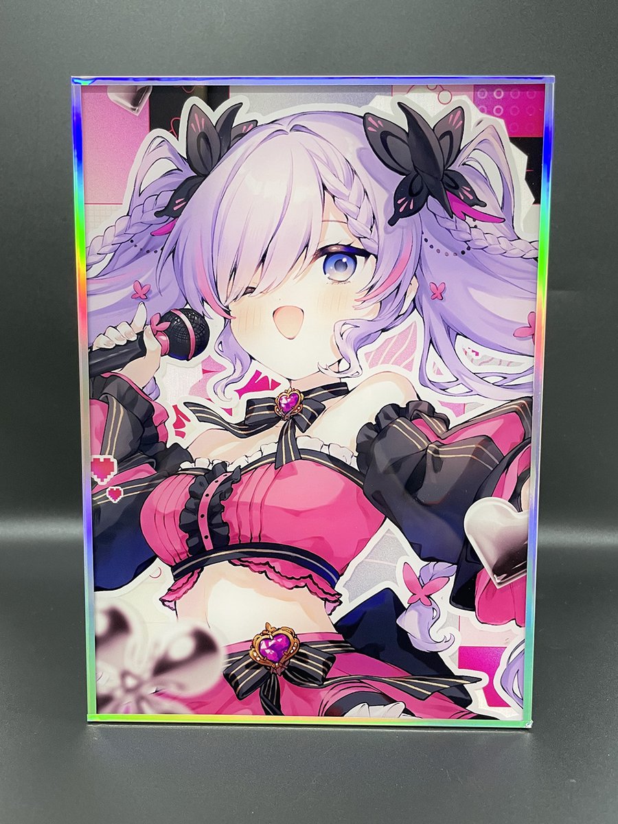 💜 #VeatSpeak2026 🪄 みんな見てくれ〜！！アクリル色紙の現物