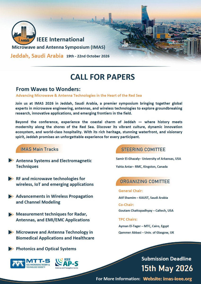 IMAS – IEEE International Microwave and Antennas S tweet media