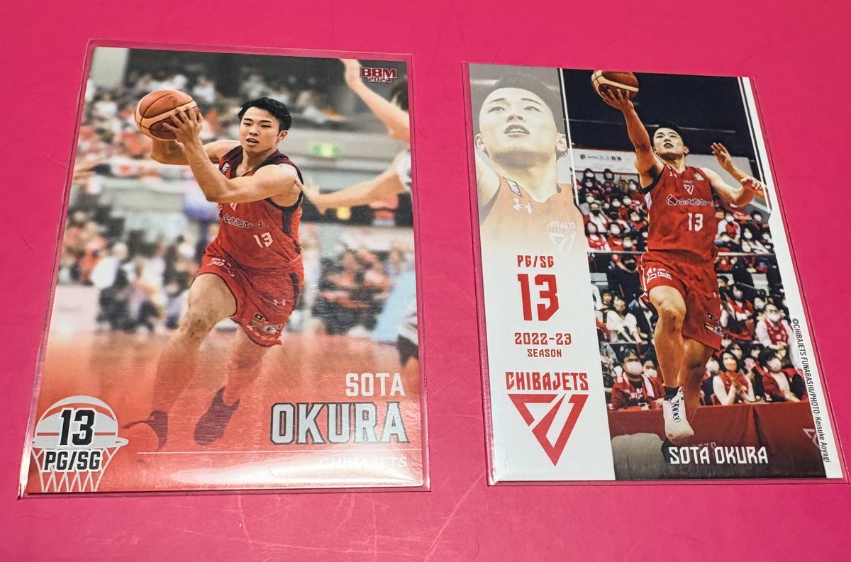 グッズ整理の為、こちらのカード差し上げます✨️ 大倉颯太選手が千葉