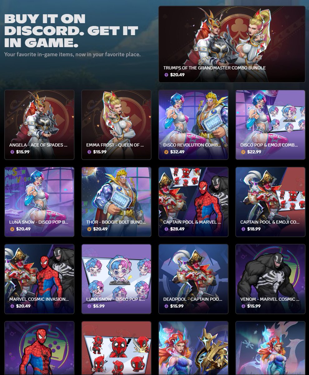 RivalsAlerts's tweet image. I see why games don't show real-world currency | #MarvelRivals