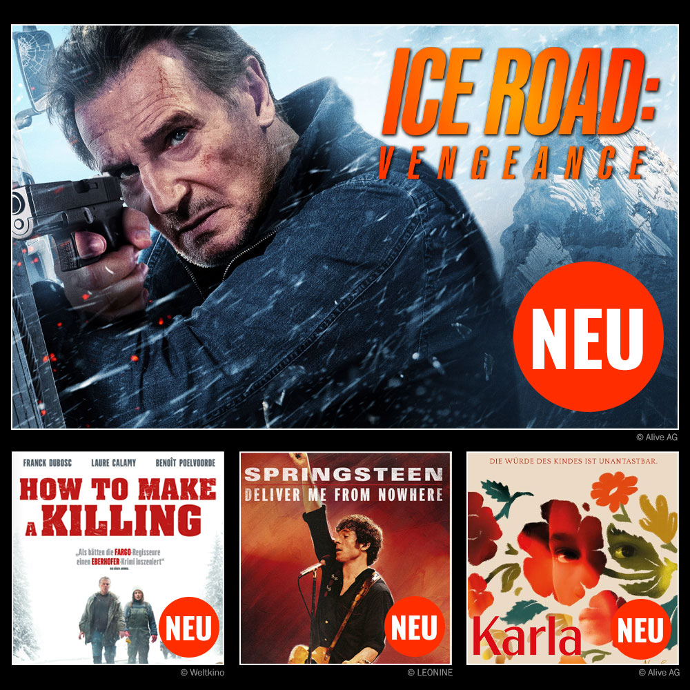 ✨ Liam Neeson kehrt zurück als Mike McCann in Ice Road: Vengeance. Als der Veteran die Asche seines Bruders am Mount Everest verstreut, trifft er mit seiner Reisegruppe auf Söldner. Die nehmen die Businsassen kurzerhand als Geiseln. Jetzt hier leihen: verleihshop.de/Ice-Road-Venge…