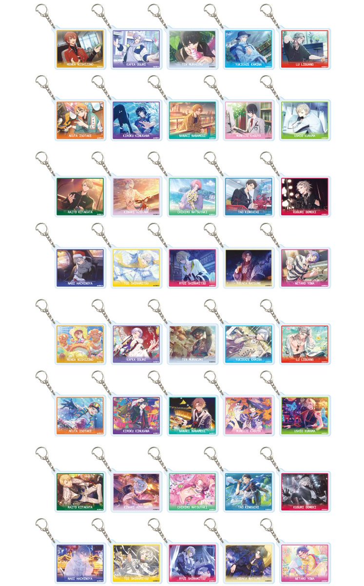 コレイズで予約開始！ 18TRIP_アクリルキーホルダー (公式イラスト