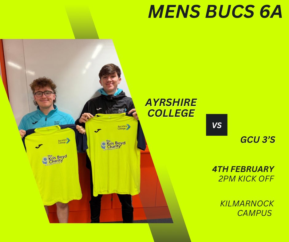 Ayrshire College Football tweet media