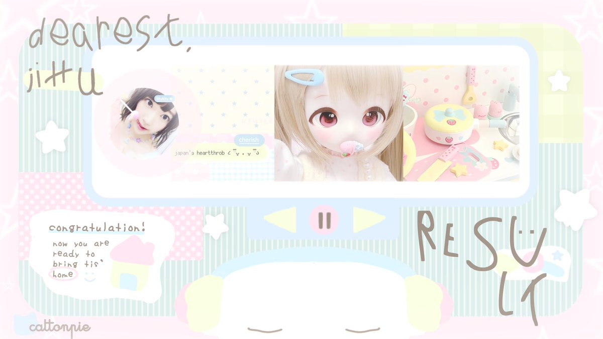 cattonpie's tweet photo. hasil by request < dolli > hari ini 𐔌ᐢ_ ﹼ ̫ _ᐢ𐦯 ♡ ue ue lagi suka banget ngedit boneka ini 💧💧kalau yang mau boleh tag aku aja ya ! hari ini aku kerjain langsung :3 💭 https://t.co/9ASgZlGvIF