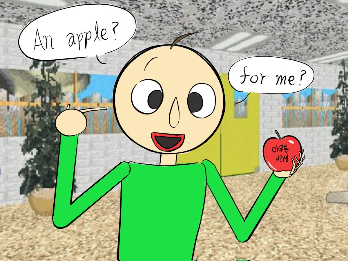 QRcode98106's tweet photo. #Baldi #BaldisBasics
연성 너무 안함 https://t.co/lUX4mgckgz