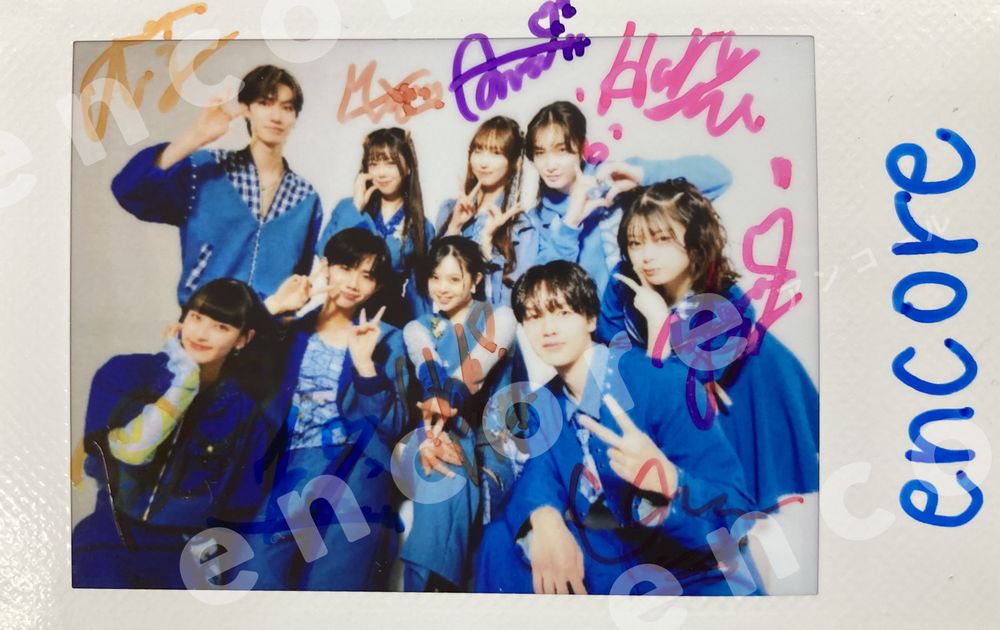 ラブワン サイン入りチェキを1名様に🎁 約束を果たすための一歩を