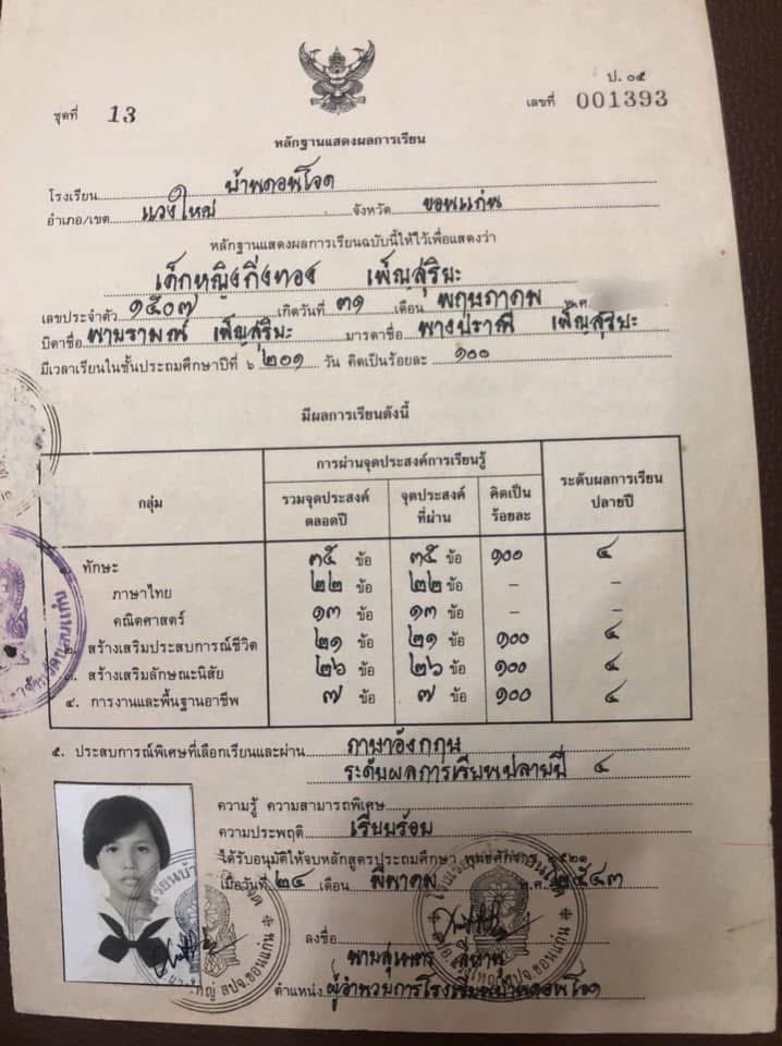 Sugreeya's tweet image. รู้จักคนนี้มั้ยคะ กิ่งทอง เพ็ญสุริยะ stage name “มาดามไปรยา“ เด็กสาวจากรร.บ้านดอนโจด สู่สาว Econ ที่ the Netherlands