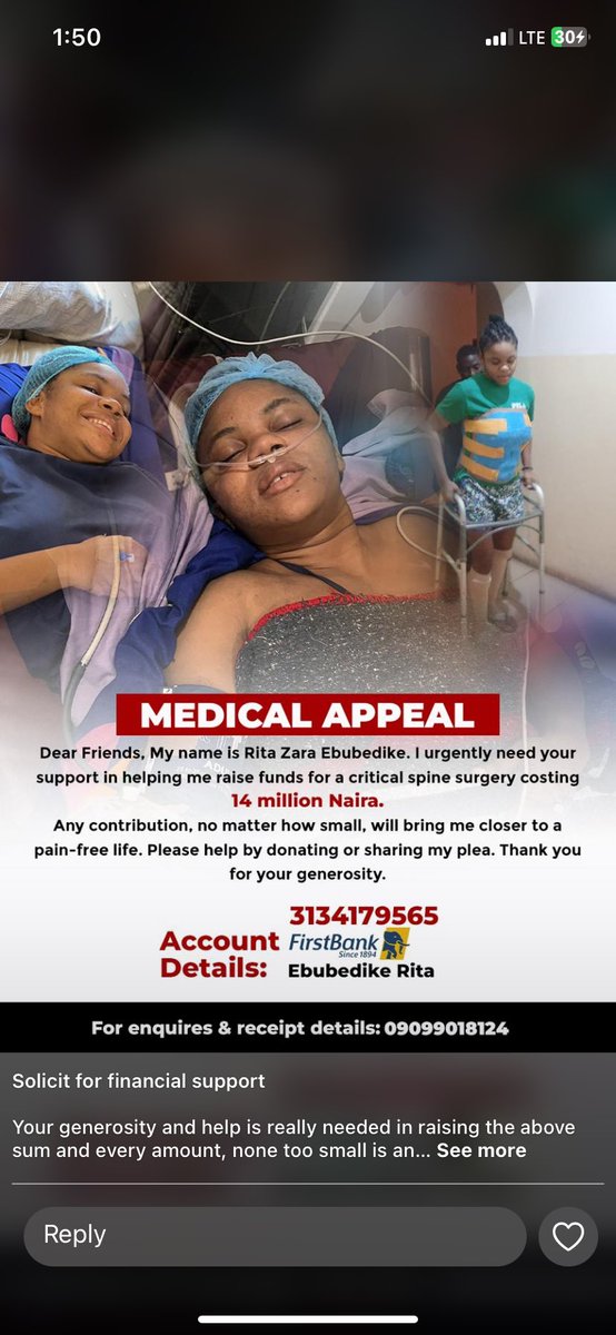 Official_Ozy's tweet photo. @Wizarab10 @ChizaramAdaeze really needs your support @Wizarab10 https://t.co/qcEK8W3eRc