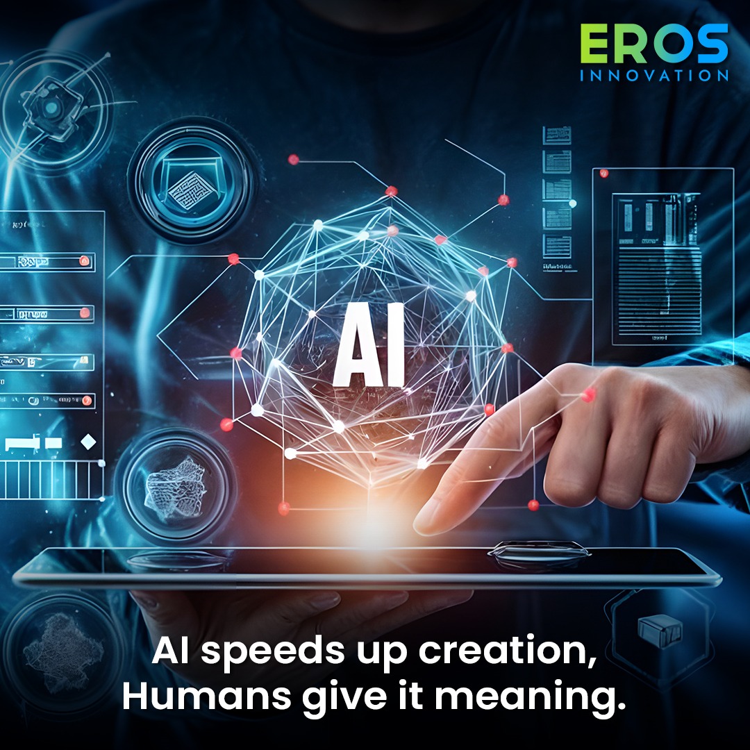 ErosUniverse_'s tweet photo. AI speeds up creation.
Humans give it meaning.
The future of creativity isn’t human vs AI it’s human + AI, building faster, smarter, and more expressive stories together.
How are you using AI creatively? 👇
#AI #Creativity #CreatorEconomy #HumanPlusAI #ErosInnovation https://t.co/rQmSeitkyW