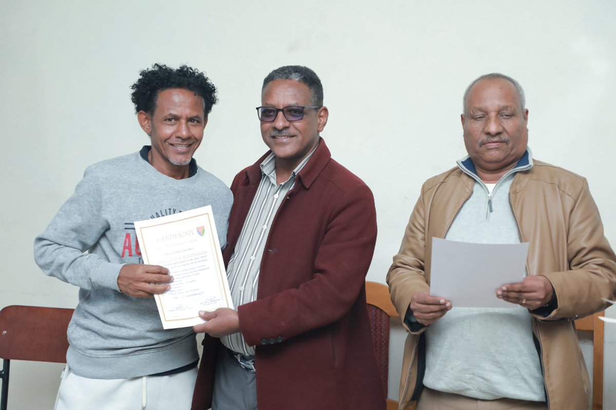 As continuation of the development and capacity building programs, Eritrean National Football Federation conducted a sport medicine course for sport physicians and masseurs from 3-20 Nov. 2025.