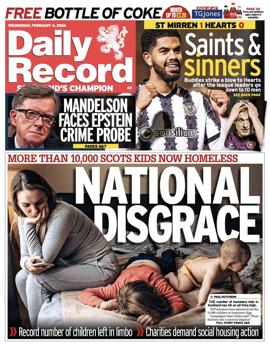 The Daily Record tweet media